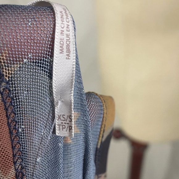 NWT Free People Kimono dress ruffle v-neck extra small/small swim coverup - Picture 8 of 9